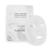 Sheet mask with fruit enzymes 