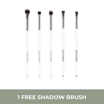 5-Pce Vegan Shadow Brush Set